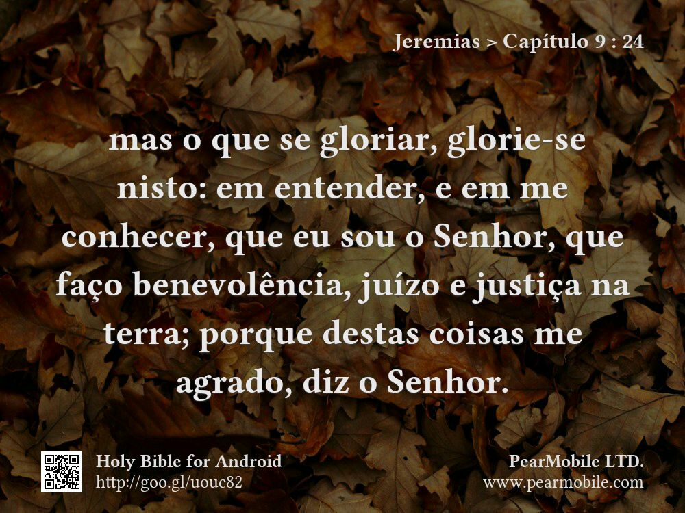 Jeremias, Capítulo 9:24